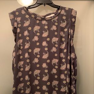 Loft Plus Floral Blouse